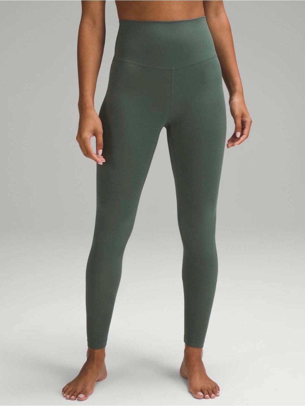 Lululemon Align High Rise Leggings 28” Dark Forest size 8
